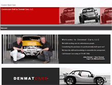 Tablet Screenshot of denmatcars.com